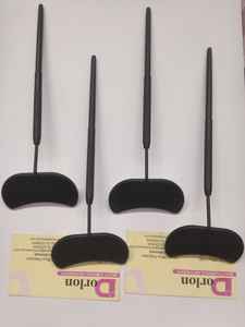 Espejo de pestañas Universal con revestimiento de Color negro de alta calidad, espejo de pestañas con logotipo personalizado, espejo de maquillaje con extensión de pestañas de acero inoxidable - Product Image 4