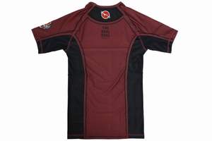 T-shirt de surf à manches courtes pour homme 2026 Rashguard Bjj Respirant Anti-UV Écologique Équipement de compression MMA UPF50+ - Product Image 5