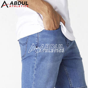 Shorts en jean personnalisés de dernière génération, vente en gros, vêtements décontractés, shorts en jean légers - Product Image 5