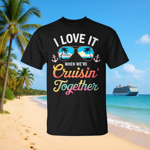 T-shirt promotionnel « Family Cruise Together We're I Love It » - Product Image 3