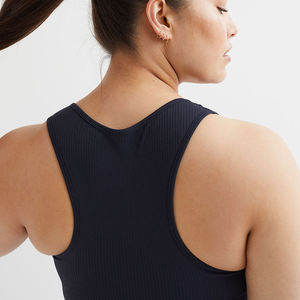 Soutien-gorge de sport respirant personnalisable OEM de haute qualité pour femme avec caractéristiques écologiques à séchage rapide et nouvelle forme tendance - Product Image 5