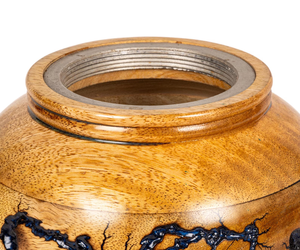 กล่องใส่เถ้ากระดูกสำหรับขี้เถ้าทำจากไม้มะม่วง - Product Image 4