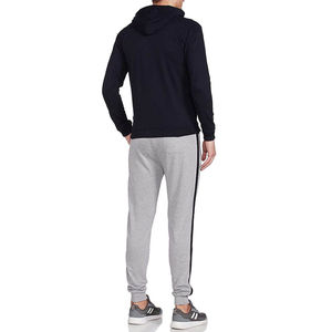 Conjunto de chándal de algodón unisex que incluye Sudadera con capucha y pantalones Jogger material suave y duradero ideal para entrenamiento de gimnasia y uso diario - Product Image 3
