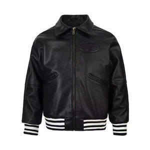 OEM College Style Letterman <b>Jacket</b> Custom Polyester Baseball Winter Logo Casual Uniform Custom Varsity for <b>Men</b> <b>Jacket</b> - Product Image 4