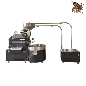 Machines industrielles de torréfaction de café de torréfaction torréfacteur de fèves de cacao de 20 kg - Product Image 1