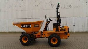 Mini Dumper JCB 3T-2 ST, Tractor Cargador con Cargador Frontal, Tracción en las 4 Ruedas 4x4, Remolque Mini Dumper JCB - Product Image 4