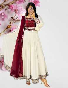 Premium Quality Women Afghani Dresses Best for Muslim Wear Women Afghani Dresses in Most Competitive Price for <b>Wedding</b> and Party - Product Image 3