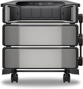 Centrale électrique 12kWh avec batterie supplémentaire 7200W CA Sortie Lifepo4 Générateur solaire extensible 90kWh pour la maison RV Camping Urgence - Product Image 1