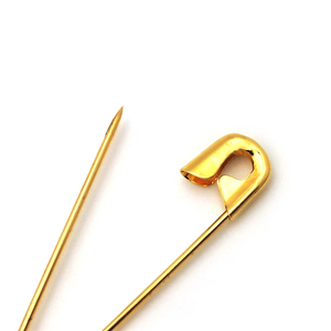 Prym – épingles de sûreté en laiton de couleur dorée avec bobine, accessoires de couture et de tricot, 12 pièces de 38 mm - Product Image 3