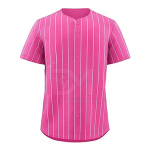 Venta directa de fábrica, Jersey de béisbol de manga corta, nuevo estilo personalizado, ropa deportiva para hombre, Jersey de béisbol - Product Image 1