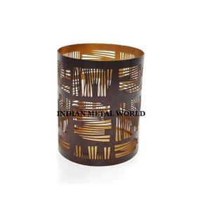 Fancy Design Metal Home Decorative Votive Candle <b>Holder</b> Round Shape Gold Plated Votive Stand <b>Tealight</b> <b>Holder</b> For Home Table Used - Product Image 5