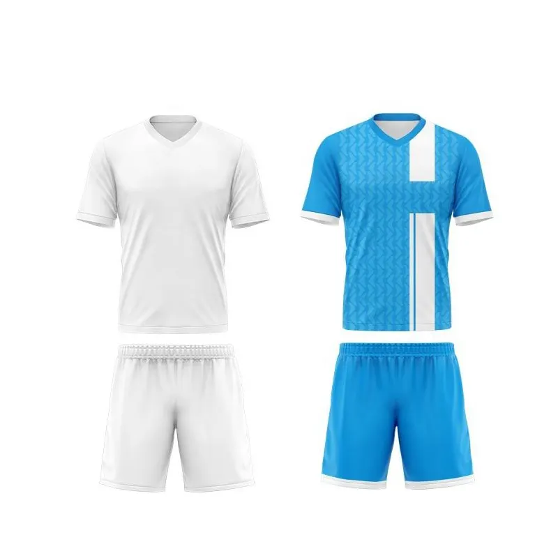 Camiseta de fútbol personalizada, camisetas de fútbol transpirables de secado rápido, Unioform de fútbol barato
