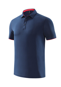 Polos de sport personnalisés 92% Polyester 8% Polos en spandex Polo de golf pour hommes Dry Fit - Product Image 2
