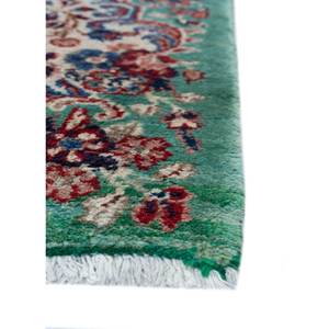 Aalam Hand Knotted <b>Wool</b> Rugs <b>Red</b> Orange Medallion Abstract Rectangle Hallway Patterns 3D Viscose Room Rug-Pae-5850 for Home Use - Product Image 4