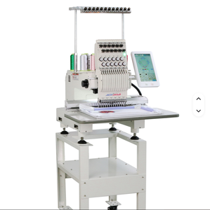 Machine à coudre industrielle à point interlock à fil unique BRAND NEW Single SirubaS PK511-U, table, moteur servo, fer, métal - Product Image 1