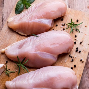 อกไก่สดสไตล์ออสเตรียไม่ผ่านการรับรองจาก GMO และฮาลาลแบบแช่แข็ง - Product Image 1