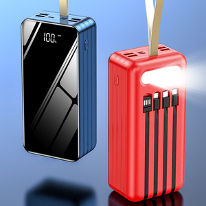 Power Bank 50000mAh Wireless Magnetic Power Bank 20W USB Fast Charging Custom Logo OEM Gift Big Capacity