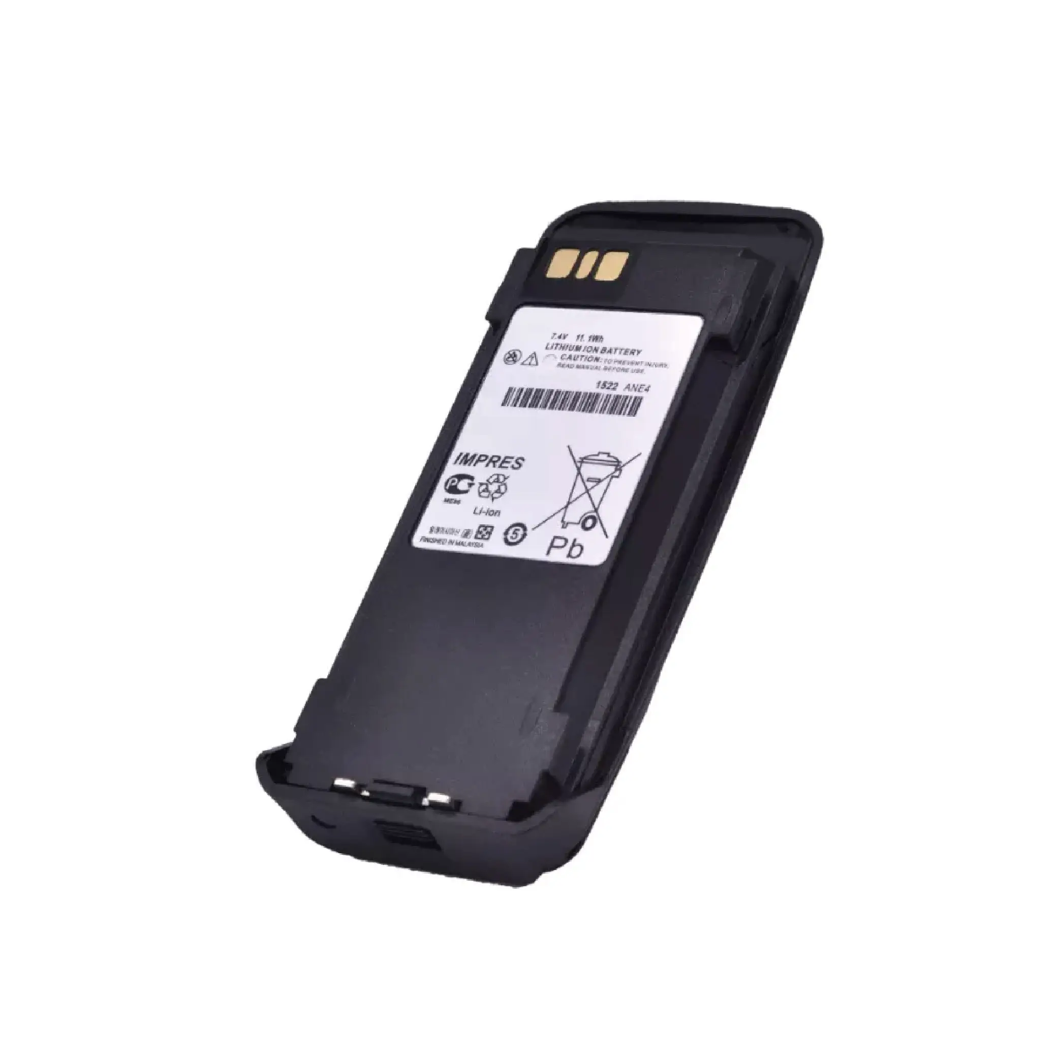 Batterie au Lithium-ion 7.4V, 3400mAh, batterie d'interphone pour Motorola DP3401 DP3400 XPR6350 XPR6300