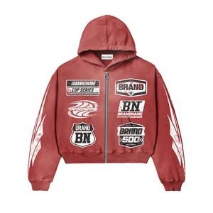 Fashionable OEM Custom Logo <b>Men</b> Casual <b>Jogger</b> Set Two Piece Set Cotton Polyester Male <b>Cargo</b> Comfortable Tracksuit for <b>Men's</b> - Product Image 5