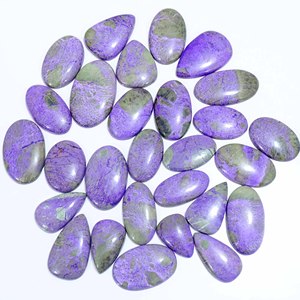 Cabochon Stichtite Naturelle Pierres Précieuses Lâches Vente en Gros e Cabochon Ovale Stichtite Naturelle Pierres Précieuses Lâches - Product Image 1