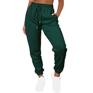 Pantalons de jogging décontractés pour femmes les plus vendus, taille mi-haute, anti-froissement, respirants, imprimés pour l'automne, lot en gros - Product Image 1