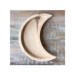 Plateau en bois de style moderne, forme ronde, artisanat, plateau de service en bois, prix abordable - Product Image 6