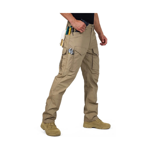 Pantalones Cargo Tácticos Casuales para Hombre, Flexibles, Ripstop, Elásticos, de Cintura Media, Resistentes al Agua, para Senderismo y Actividades al Aire Libre - Product Image 4