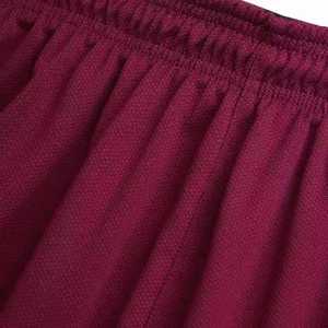 Wholesale <b>Kids</b> and Men <b>Basketball</b> Shorts Compression Style Cotton Woven Mesh Drawstring Sports Shorts Custom Embroidery Workout - Product Image 2