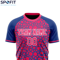 Camiseta de Fútbol Unisex al por Mayor, Personalizable con Número y Logotipo, Transpirable, de Secado Rápido, Sublimada, con Colores Personalizados