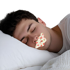 OEM Nouvelle conception de bande adhésive buccale pour cibler les problèmes de ronflement et améliorer la qualité du sommeil - Idéal pour un matin rafraîchissant. - Product Image 1