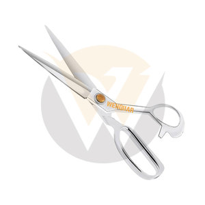 Grands ciseaux à tissu en acier à haute teneur en carbone de 12 pouces pour tailleurs vêtements cisailles à coudre en acier pour tissu cuir - Product Image 3