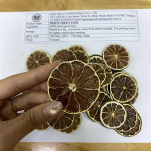 Tranches de citron vert séché 3 cm 100% naturel Fournisseur pour la cuisine et la décoration ANGLE - Product Image 1