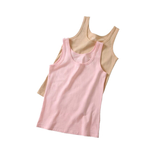 Chaleco de Lona Sexy y Transpirable con Logotipo Personalizado, Top Corto de Verano para Mujer, Blanco, de Spandex/Poliéster Acanalado - Product Image 2
