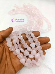 Cuentas de ágata opalita en forma de corazón de 12mm al por mayor, cuentas de piedras semipreciosas naturales, artesanías de estilo Feng Shui de cristales Amayra - Product Image 6