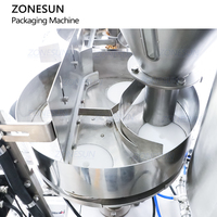 ZONESUN ZS-FS01 automatique tout en un Popcorn Pack Granule et pâte Sachet VFFS Machine à emballer remplissage équipement d'étanchéité