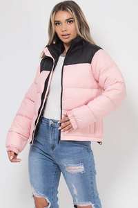 Custom Made Women Plus Size Hooded Puffer Jacket Breathable <b>Quilted</b> Windproof Winter Season - Product Image 6