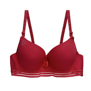 Reggiseno in cotone regolabile con spalline traspiranti, coppe complete, push-up, senza ferretto, supporto sottile, monopezzo, morbido 3D, opzione taglie forti, imbottito - Product Image 6