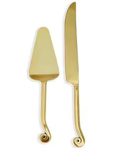 Ensemble de serveur de gâteau de qualité supérieure ustensile de service à dessert en métal réception de mariage vaisselle à manger vaisselle ustensiles de cuisine coupe-pâtisserie - Product Image 1