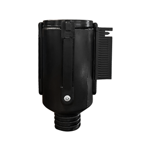 Bollard with Warning Strip Mechanism for Delineators Cones <b>Posts</b> - Product Image 4