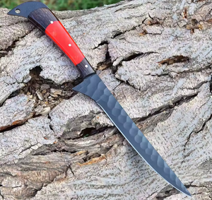 Couteau à filet en acier carbone PRESTIGE BLADES fait à la main, vente en gros, sur mesure, revêtement noir, passe au lave-vaisselle, haute qualité, ambidextre - Product Image 3