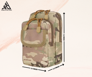 กระเป๋าเป้สะพายหลังขนาดเล็กทำจากโพลีเอสเตอร์ทนทานพร้อมซิปอุปกรณ์เสริมสำหรับจัดเก็บโทรศัพท์มือถือดีไซน์กะทัดรัดจากผู้จำหน่ายเวียดนาม - Product Image 1