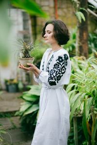 Popular Mexican Folk Flower Design Print <b>Plus</b> <b>Size</b> Loose Fashion Midi <b>Dress</b> Mexico Custom Elegant Short Sleeve Women's <b>Dresses</b> - Product Image 5