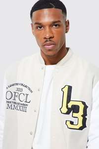 Vente en gros Veste universitaire de style rue principale pour hommes Veste d'hiver en cuir avec tout design personnalisé - Product Image 6