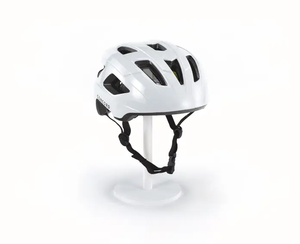 Nouveau casque de vélo gris clair pour adultes, ajustement réglable, à partir de 14 ans - Product Image 1