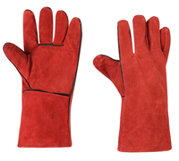 Meilleur prix, gants de soudage en cuir synthétique de qualité supérieure, taille XL, résistants aux perforations, gants de sécurité, couleur personnalisée pour le travail alimentaire