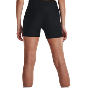 Latest Factory Made Women Black Stretchable Mid Waist Compression <b>Shorts</b> for Sale Women Seamless Yoga <b>Shorts</b> - Product Image 2