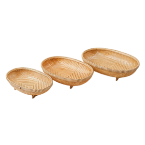 Vente en gros panier vapeur en bambou 10 pouces panier vapeur en bambou à 2 niveaux en vente - Product Image 3