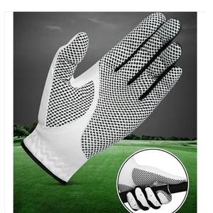 Guantes de golf para hombre con estampado de sublimación de la mejor calidad Guantes de golf de cuero suave Premium de alta calidad para adultos - Product Image 2