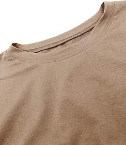 T-shirt pour homme de luxe, de qualité supérieure, en coton Oxford 100 %, coupe classique, col rond, écologique, respirant, séchage rapide, manches courtes - Product Image 6