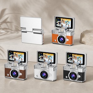 Mini caméra rétro à clapet, <span class=keywords><strong>appareil</strong></span> photo numérique portable 1,47 pouce CCD 1080P, <span class=keywords><strong>appareil</strong></span> photo/vidéo de poche avec porte-clés - Product Image 2
